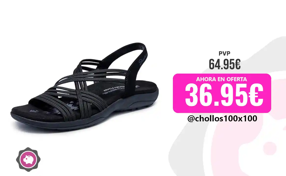 Image from Chollos100x100 🔥: 🔥 CHOLLAZO SANDALIA, SKETCHERS <a class="text-blue-500 hover:underl...