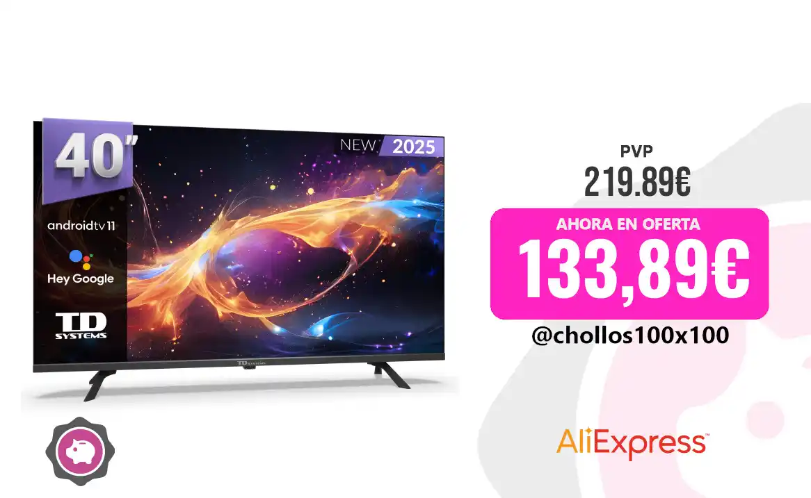 Image from Chollos100x100 🔥: 🔥 CHOLLAZO TELEVISOR INTELIGENTE <a class="text-blue-500 hover:underl...