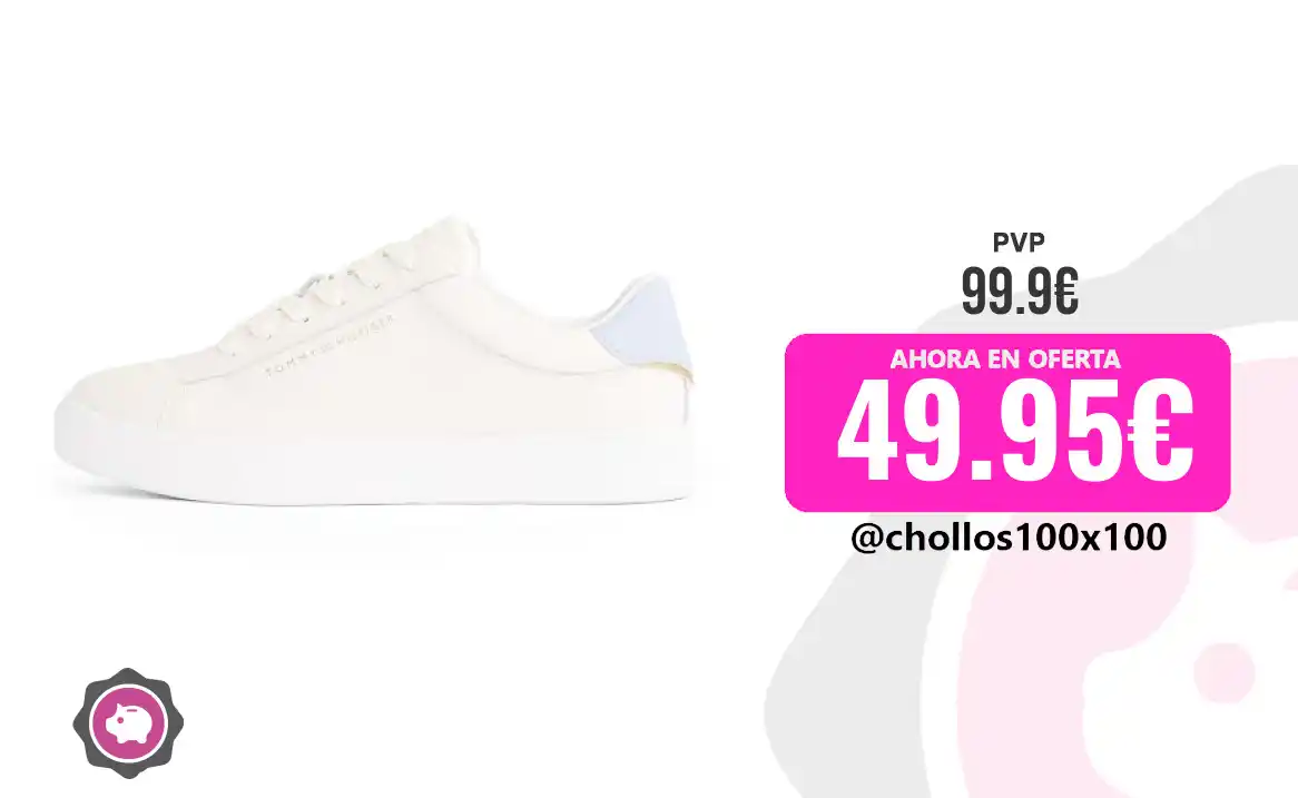 Image from Chollos100x100 🔥: 🔥 CHOLLAZO ZAPATILLA TOMMY HILFIGER <a class="text-blue-500 hover:u...