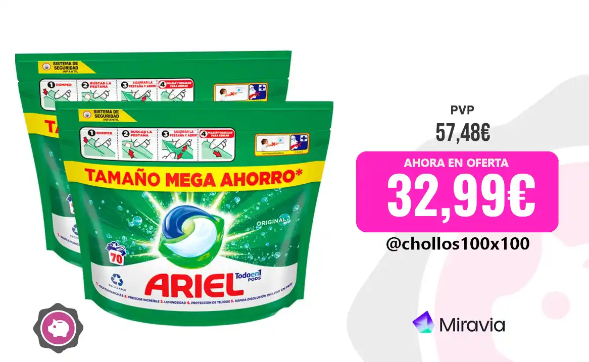 Image from Chollos100x100 🔥: 🔥CHOLLOS100X100 ®, [16/06/2025 12:59] 🔥 CHOLLAZO ARIEL PODS  <a clas...
