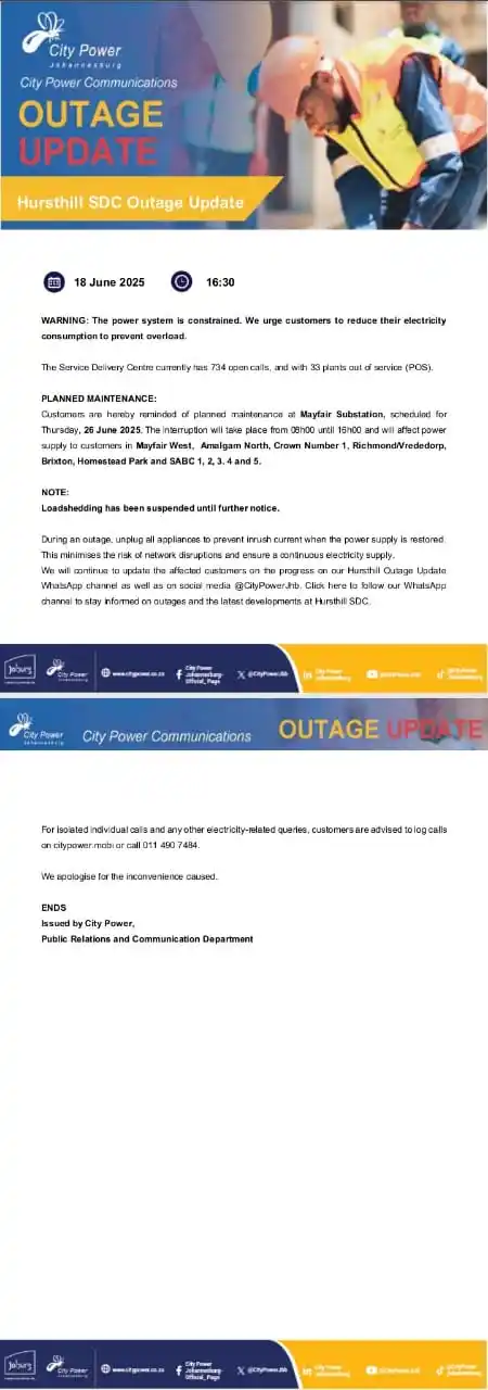 Image from Hursthill SDC Outage Updates: <a class="text-blue-500 hover:underline cursor-pointer" href="/hashtag...