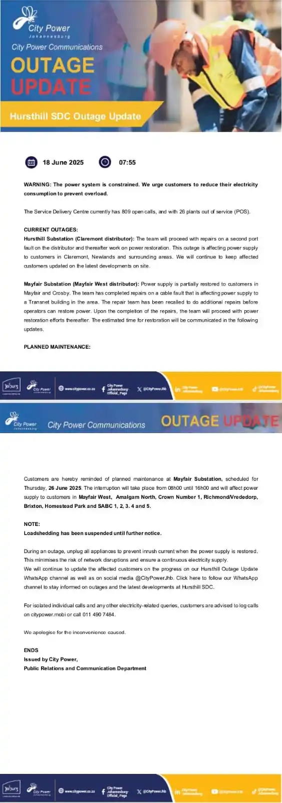 Image from Hursthill SDC Outage Updates: <a class="text-blue-500 hover:underline cursor-pointer" href="/hashtag...