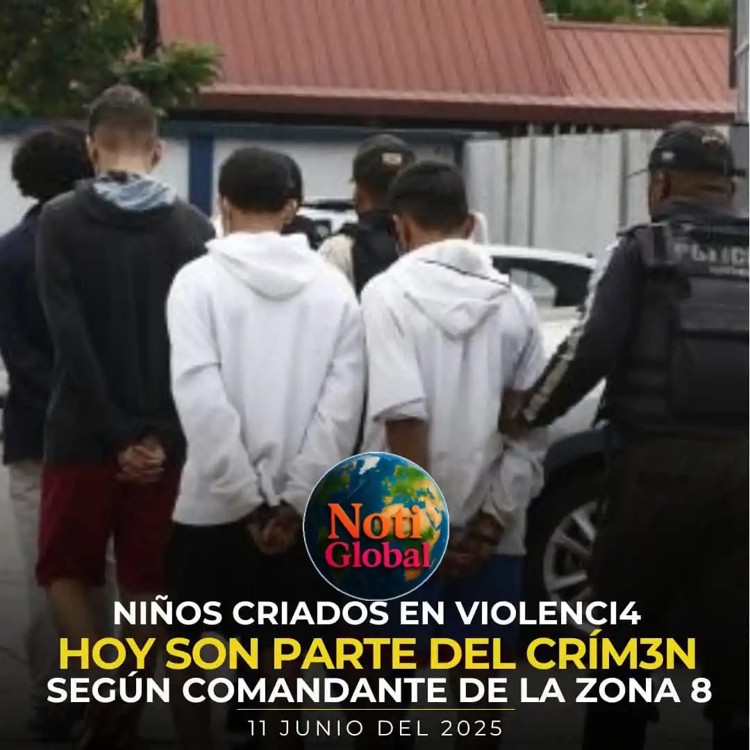 Image from 🇪🇨 DR. ECUADOR NOTICIAS 🇪🇨: 🔴🔴Comandante de Zona 8: “Los niños que crecieron en la violencia hoy...