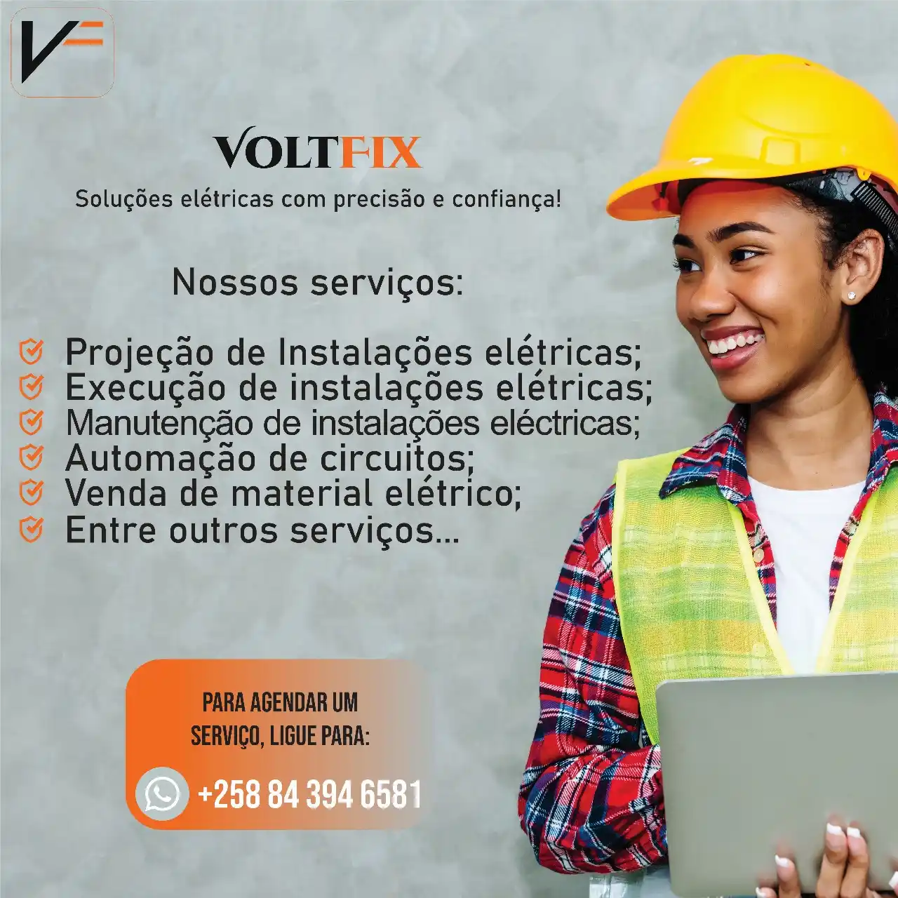 Image from News Online Moz Condutores Lda: Conheça a VOLTFIX, a sua parceira de confiança em soluções elétricas! ...