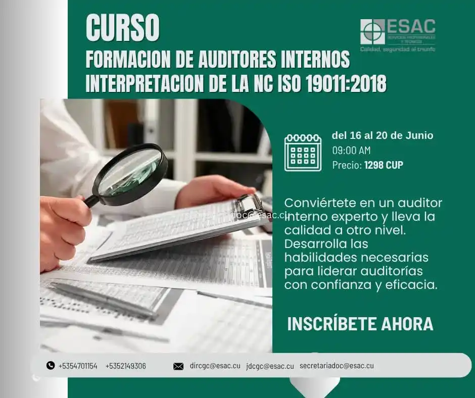 Acciones Formativas ESAC post