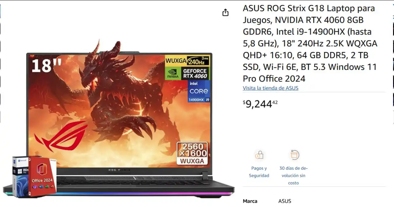 Image from Ofertones México : 🚨🚨CORRANNNNN VUELVE POR RATOS LA LAPTOPPPPPPPPPPPPP🚨🚨 ¡POTENCIA Y ...