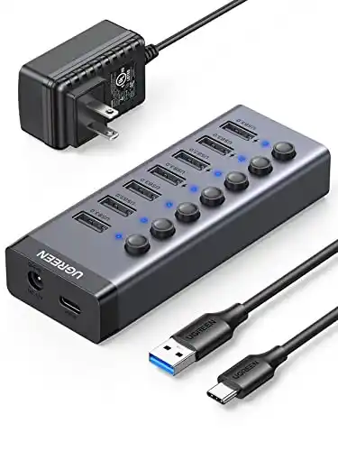 Image from Ofertones México : ¡DESCUBRE EL MEJOR HUB USB 3.0! 🚀🔌 Amazon: UGREEN Hub USB 3.0, Conce...