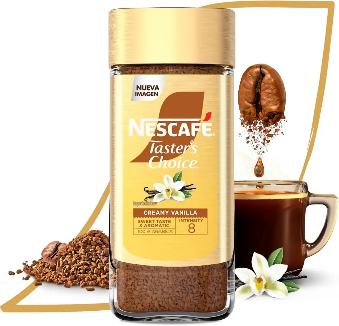 Image from Ofertones México : ¡DESCUBRE EL SABOR DE LA VANILLA! ☕️✨ Amazon: Nescafé Taster's Choice ...