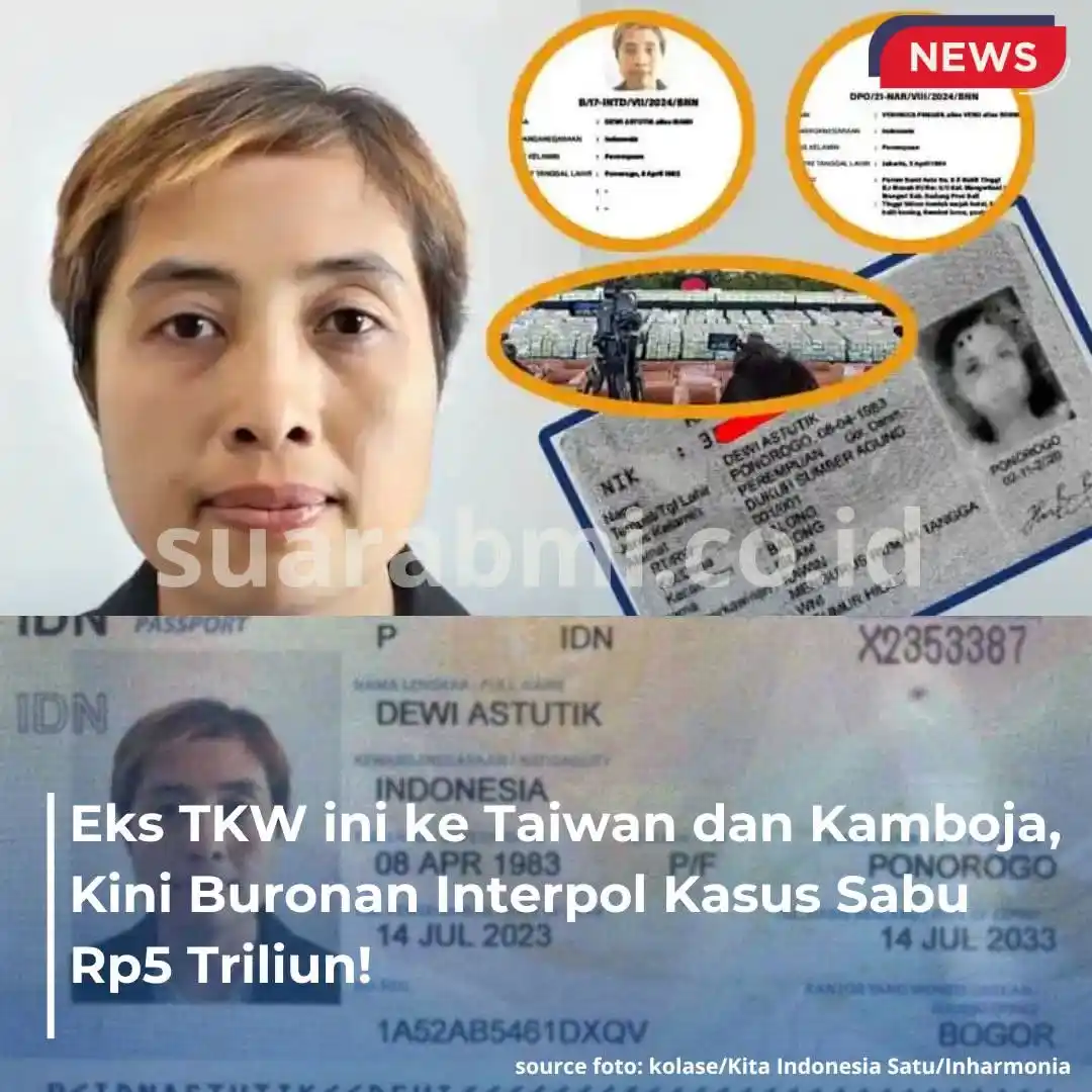 Image from SuaraBMI: Dewi Astutik, eks TKW asal Ponorogo, jadi buronan Interpol atas kasus ...