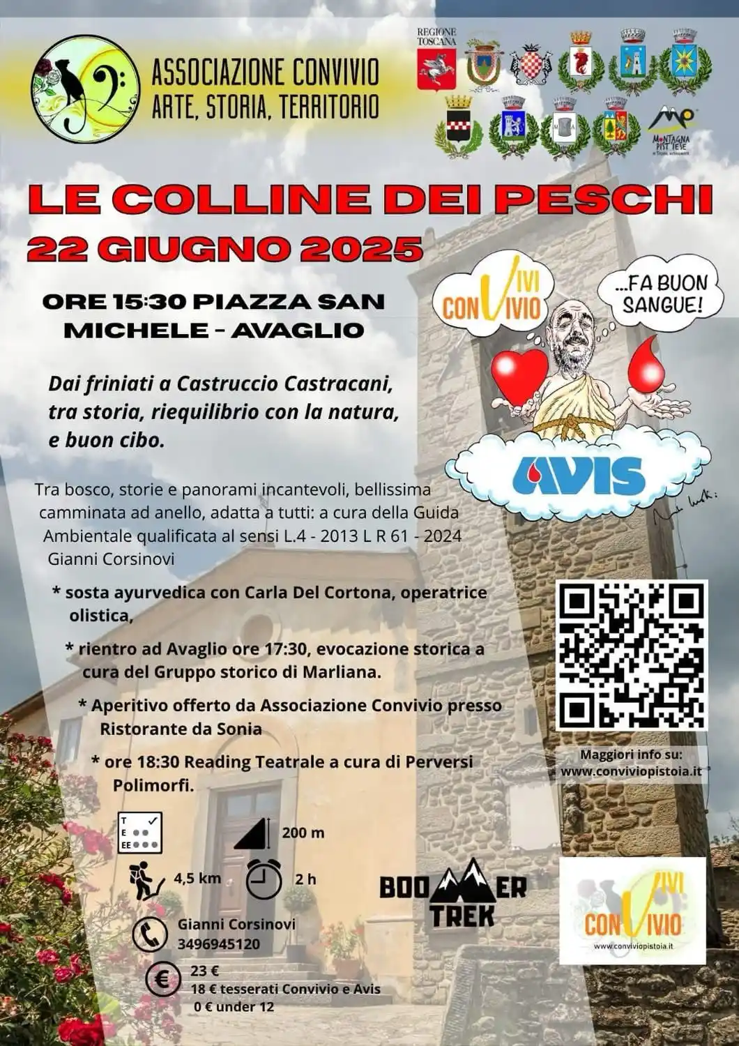 Image from Comune di marliana : Domenica 22 giugno ore 15:30 Avaglio...