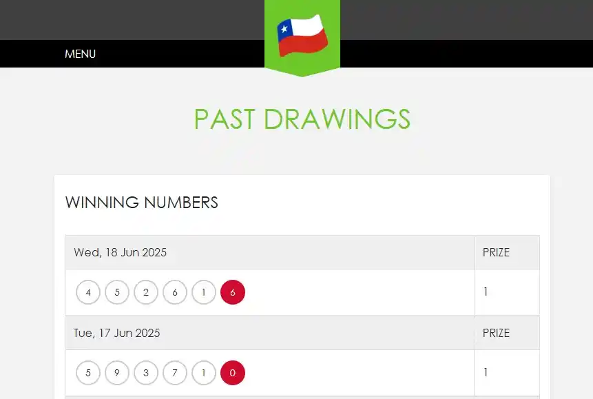 Image from DutaLotre: 🔥🔥DUTA LOTRE🔥🔥 🇨🇱RESULT CHILLI🇨🇱 🗓️ 18 JUNI 2025 🗓️ 🏆 RESUL...
