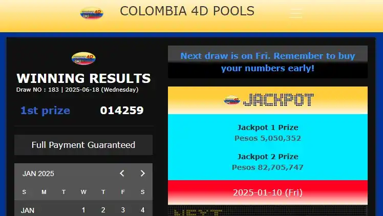 Image from DutaLotre: 🔥🔥DUTA LOTRE🔥🔥 🇨🇴RESULT COLOMBIA🇨🇴 🗓️ 18 JUNI 2025 🗓️ 🏆 RES...