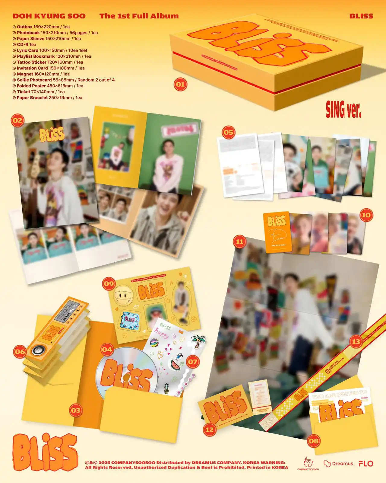 Image from Jastip Korea by YUKACLASSY.ID: *[EARLY PO] DOH KYUNGSOO 1st Full Album - BLISS🏖️*  ‼️ Limited slot �...