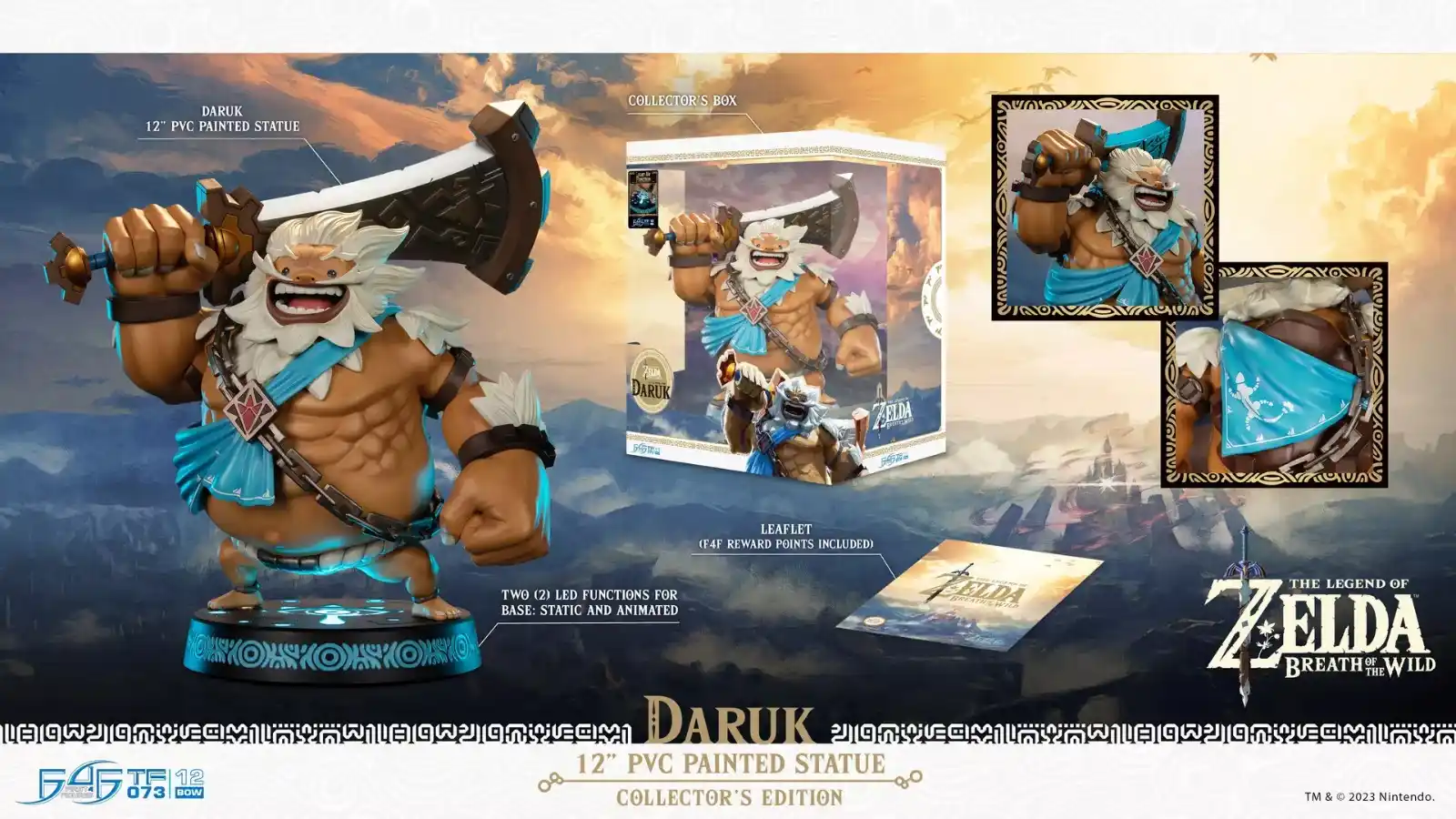 Image from ofertasXnintendo Videojuegos: Estatua First 4 Figures  Daruk The Legend of Zelda Breath of the Wild ...