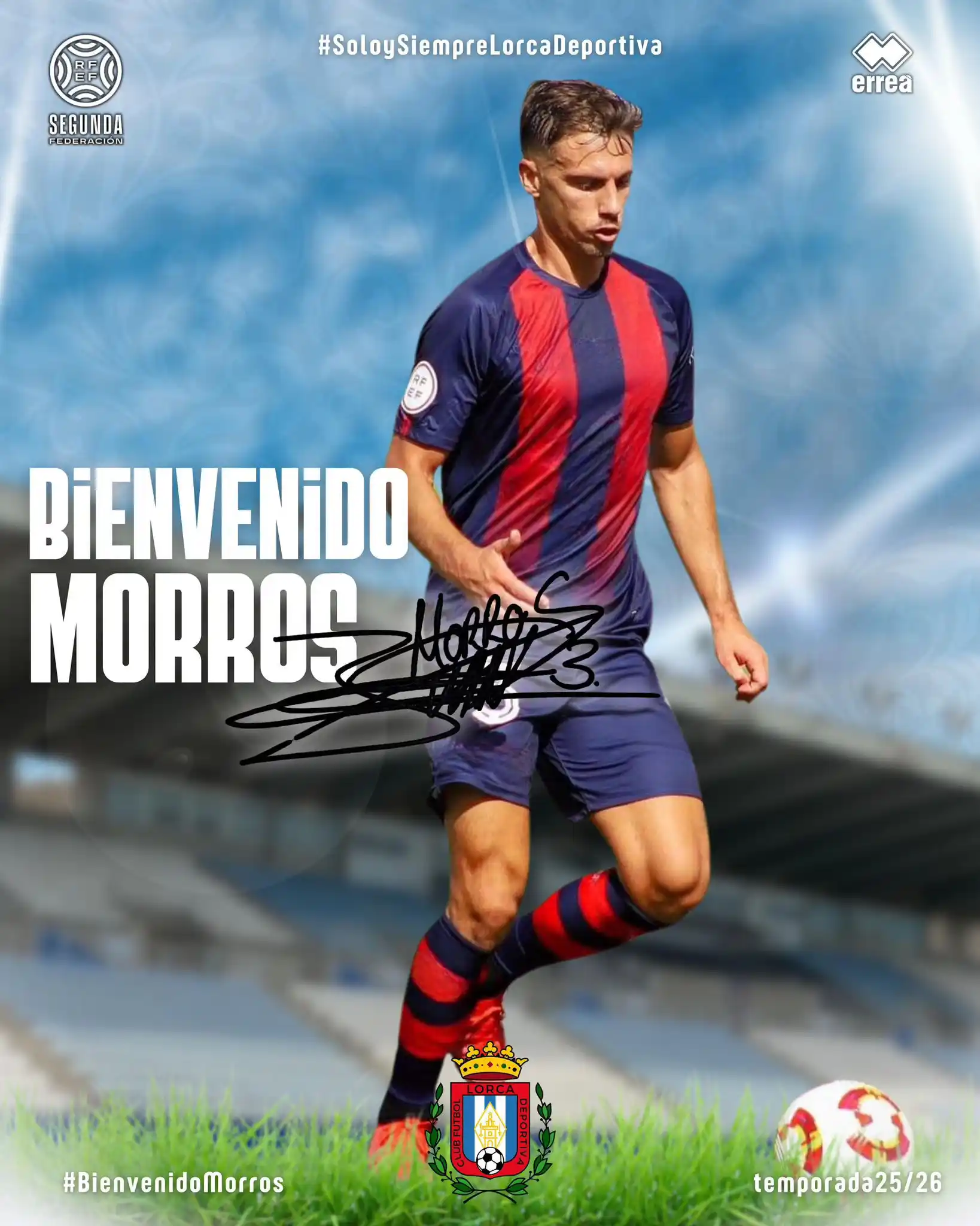 Image from Lorca Deportiva INFO: FICHAJE | ✍🏻 𝙈𝙊𝙍𝙍𝙊𝙎, calidad y experiencia para el carril izqu...