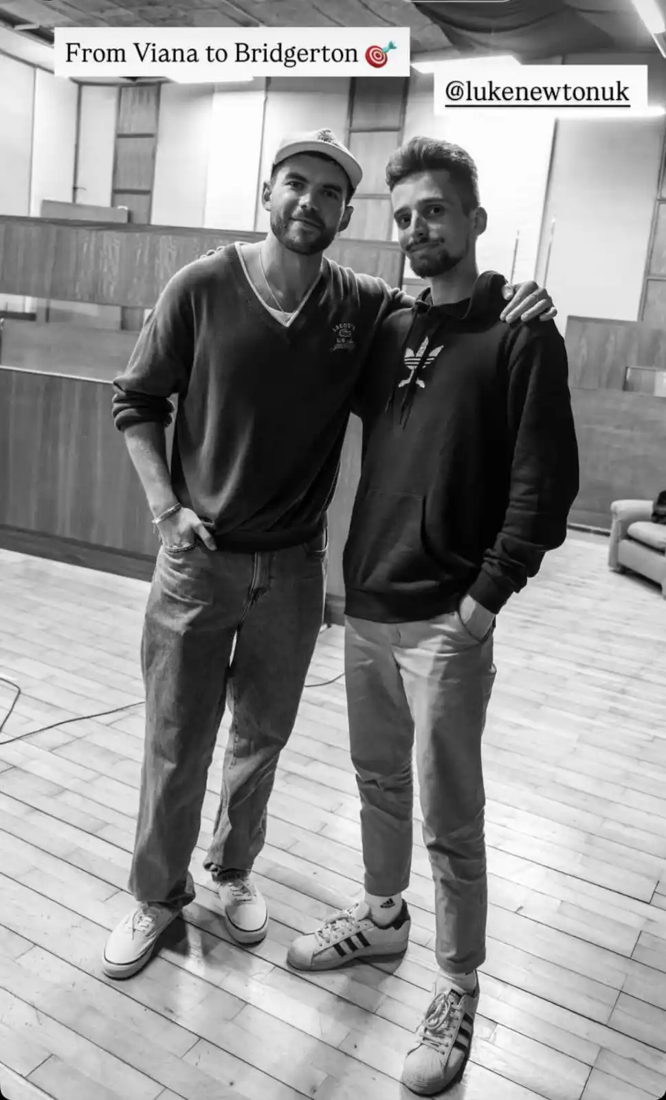 Image from NicLuke Nation: Francisco Monteiro posted a new/old picture with Luke 😍...