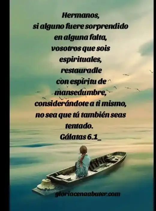 Image from "PALABRA DE DIOS" 📖: 🔑 Fuimos llamados a restaurar 🔊 Hermanos, si alguno fuere sorprendi...