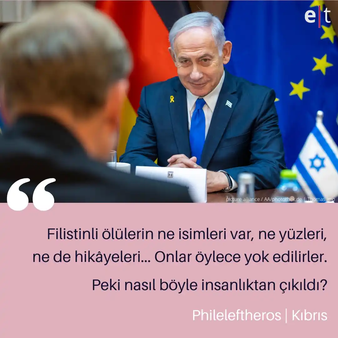 Image from eurotopics Medya Takibi: *Gazze'de yeni kara harekâtı: Tepkiler büyüyor* İsrail ordusu Gazze Şe...