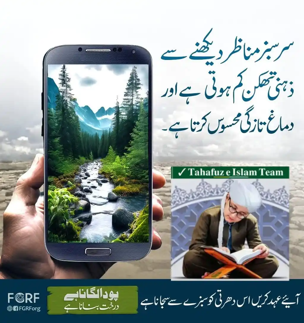 Image from تَحَفُّظِ اِسلَام ٹِیم 🕋: 📴 `غلط چینلز کو ان فالو کریں–ایمان کی حفاظت کریں` 🫵🏻👇🏻 آج سوشل م...