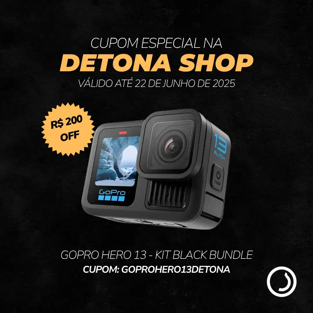 Image from Canal da Detona 💣📷: 🤩 *GOPRO HERO 13 BLACK BUNDLE*  🔥 Desconto especial de *R$ 200* 🔒 C...