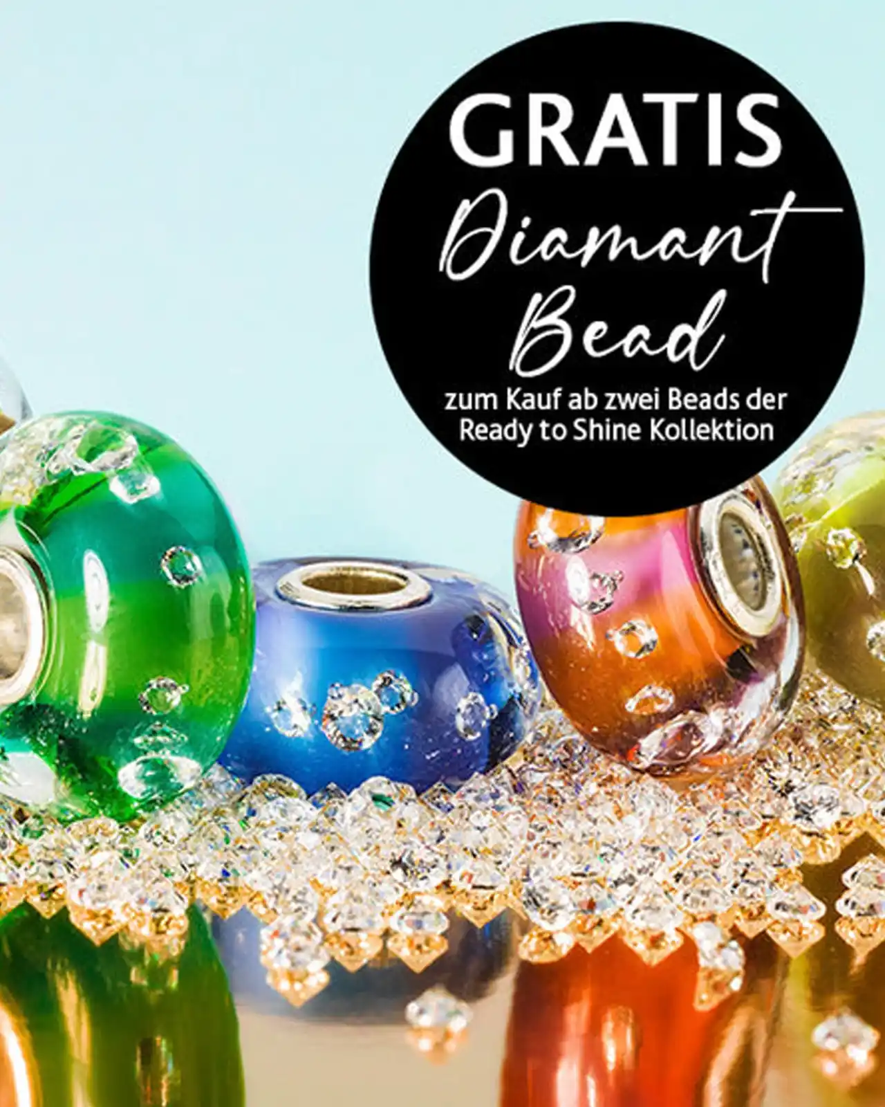 Image from Trollbeads: *Gratis "Diamant" Bead zum Kauf ab zwei Trollbeads Day Beads ✨* Entde...