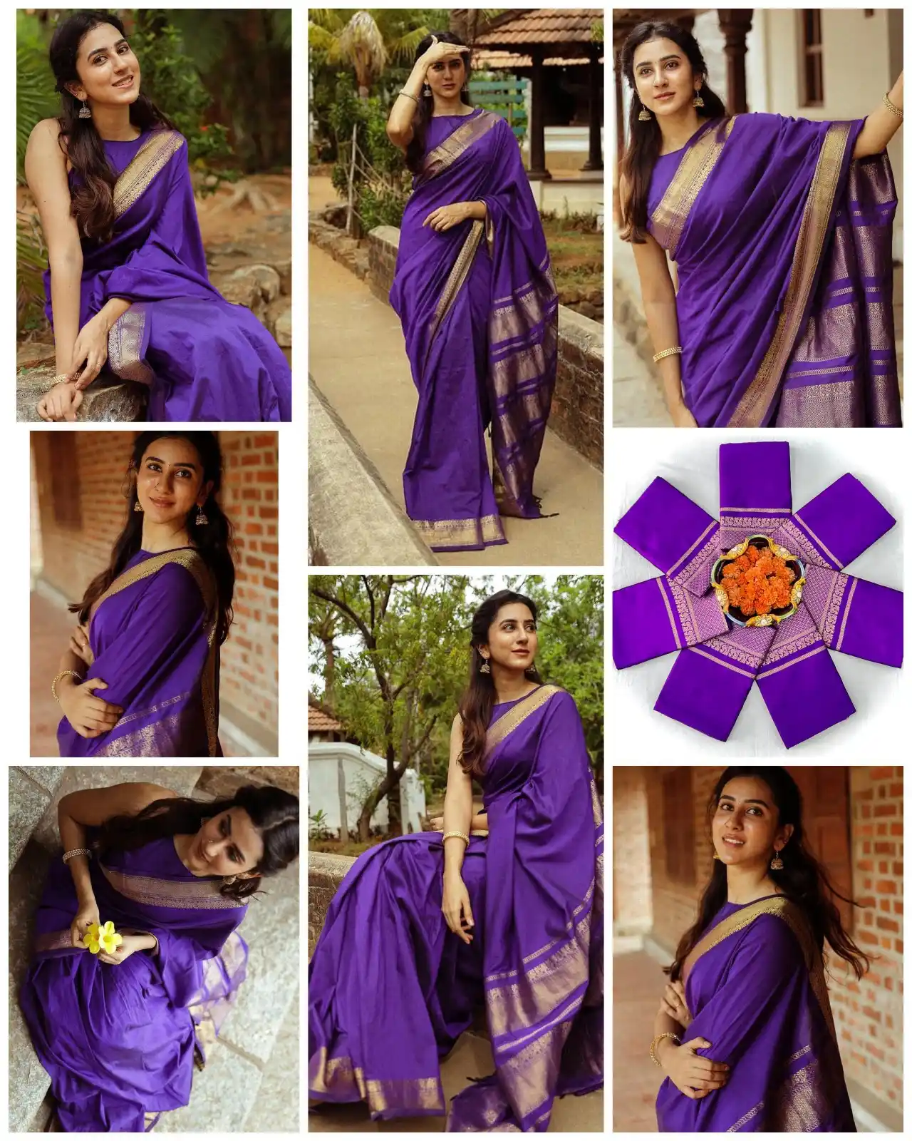 Image from Wholetex Sarees Catalog & Singles: https://www.wholetex.com/wholesale-catalogs/kp-6031-soft-lichi-silk-sa...