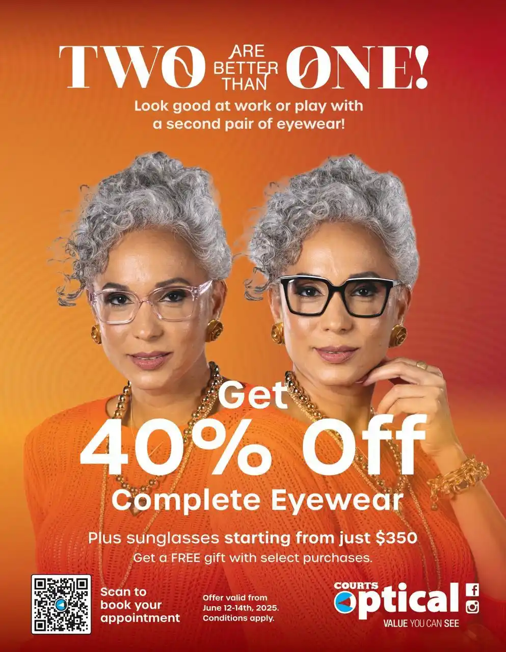 Courts Optical Trinidad and Tobago post