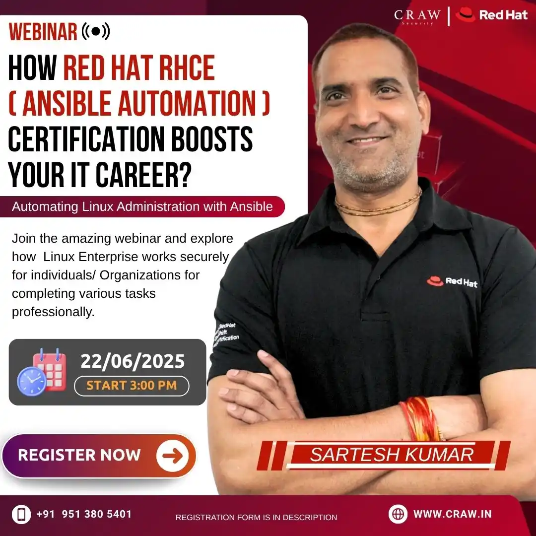 Image from Craw Security - Official Channel: If you want to make a career in the IT Industry with professional skil...