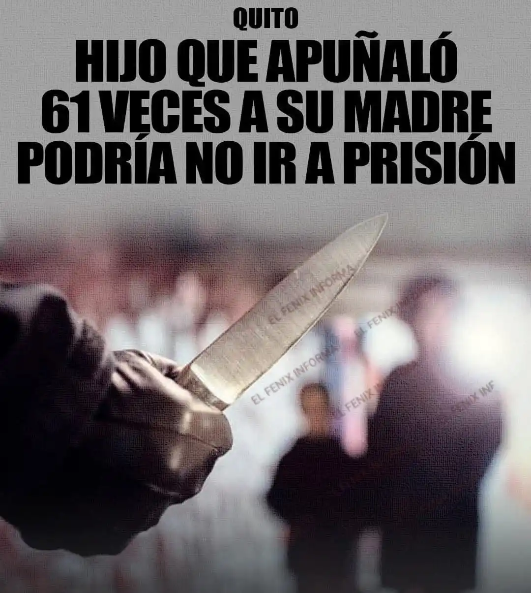 Image from 🇪🇨 DR. ECUADOR NOTICIAS 🇪🇨: ¡Impactante giro en caso!⚖️ Hijo que apuñaló 61 veces a su madre podrí...