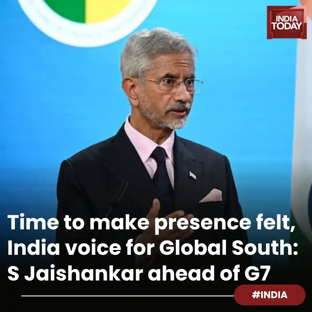 Image from India Today: *In Short:* ➡️ Jaishankar says India supports Russia-Ukraine talks, ...