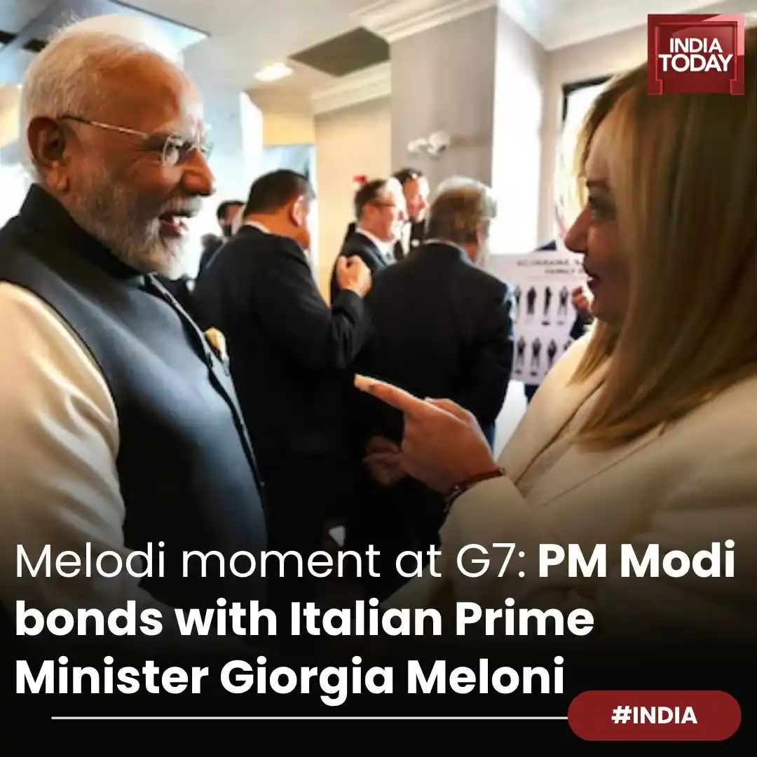 Image from India Today: *In Short:* ➡️ PM Modi arrives in Canada to attend the G7 Summit ➡️...