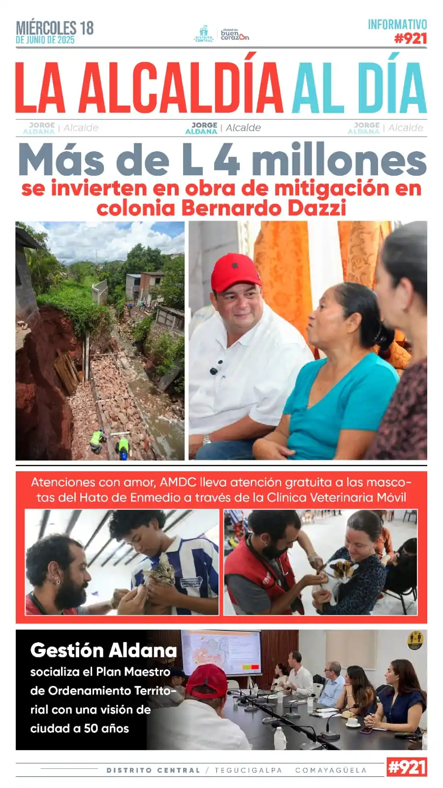 Image from La Alcaldía al Día : Informativo AMDC, miércoles 18 de junio del 2025...