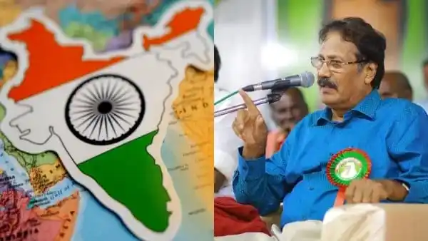 Image from தமிழகம் மீட்போம்🙏MODI Nainar Nagendran Annamalai BJP TN: " இந்தியாவை... *'இந்து தேசமாக’ அறிவிக்கனும்!* சாதிகளை தேசிய இனமாக்கன...