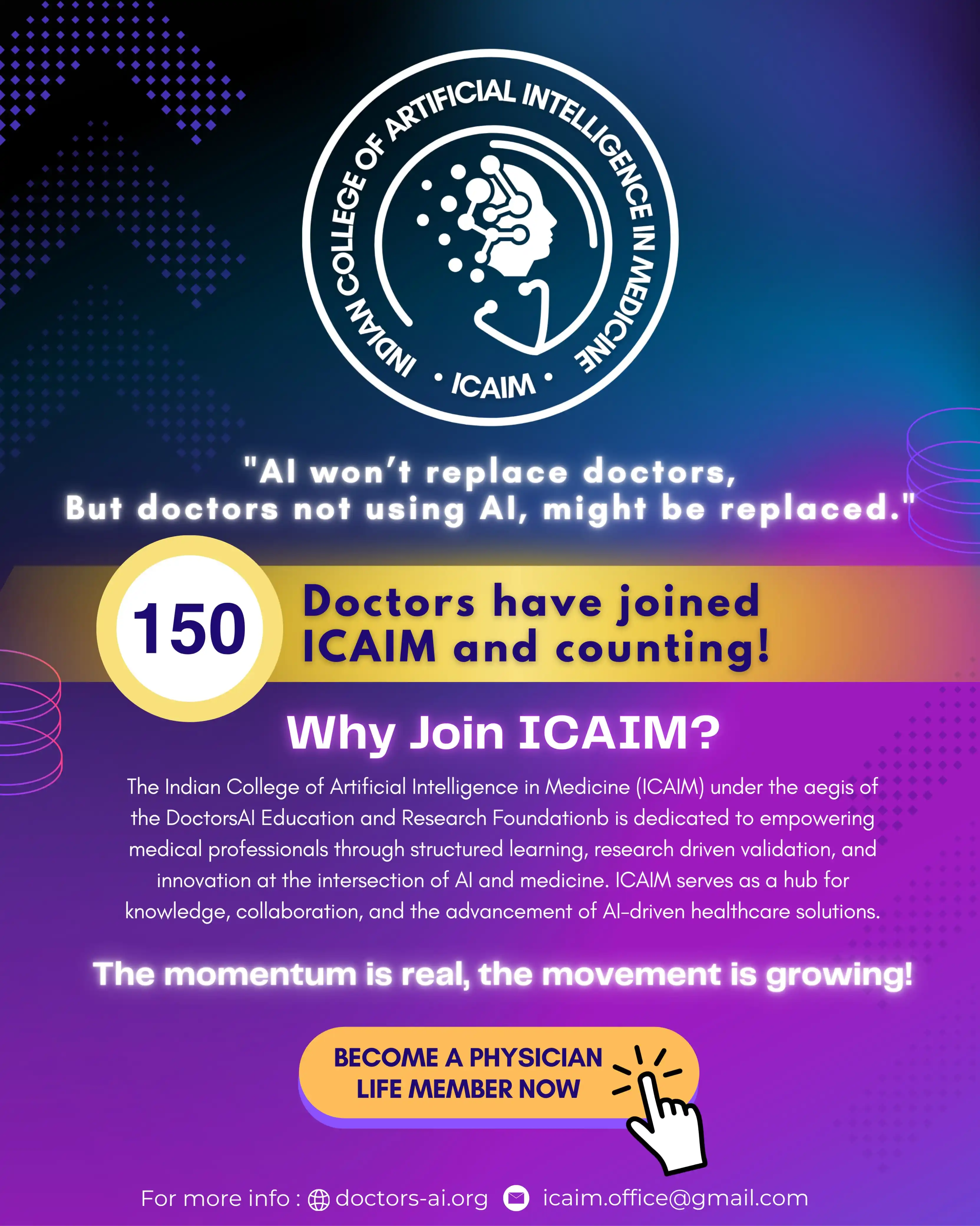 Image from Doctors AI: Inviting everyone in the community to join the fastest growing 'AI for...
