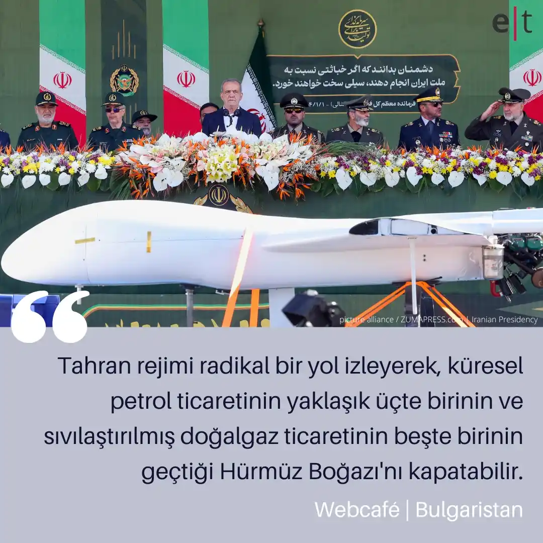 Image from eurotopics Medya Takibi: *İsrail-İran çatışmasının küresel sonuçları ne olur?* İsrail İran’a sa...