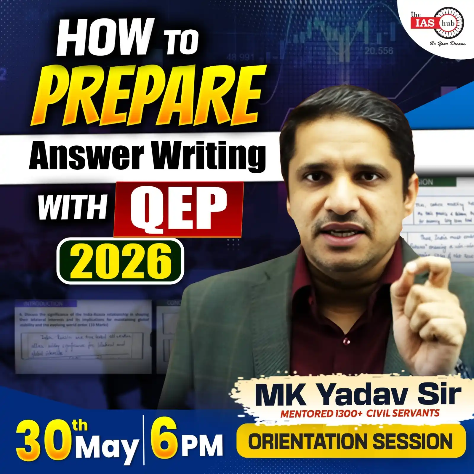 Image from theIAShub: *📝 Iss baar Prelims nahi hua? No problem — time waste mat karo, ab Ma...