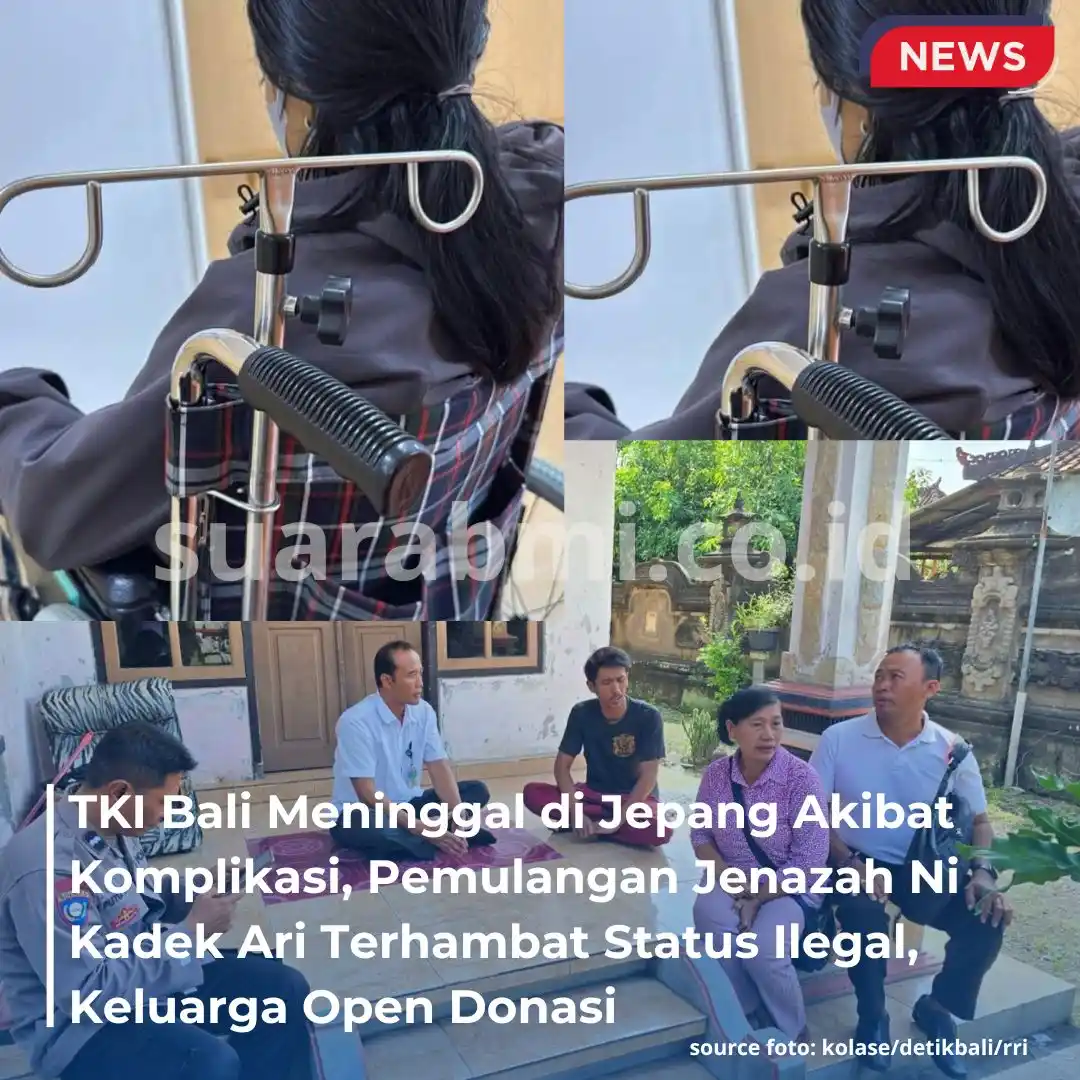 Image from SuaraBMI: Kabar Duka, Ni Kadek Ari TKI Bali Meninggal di Jepang Akibat Komplikas...