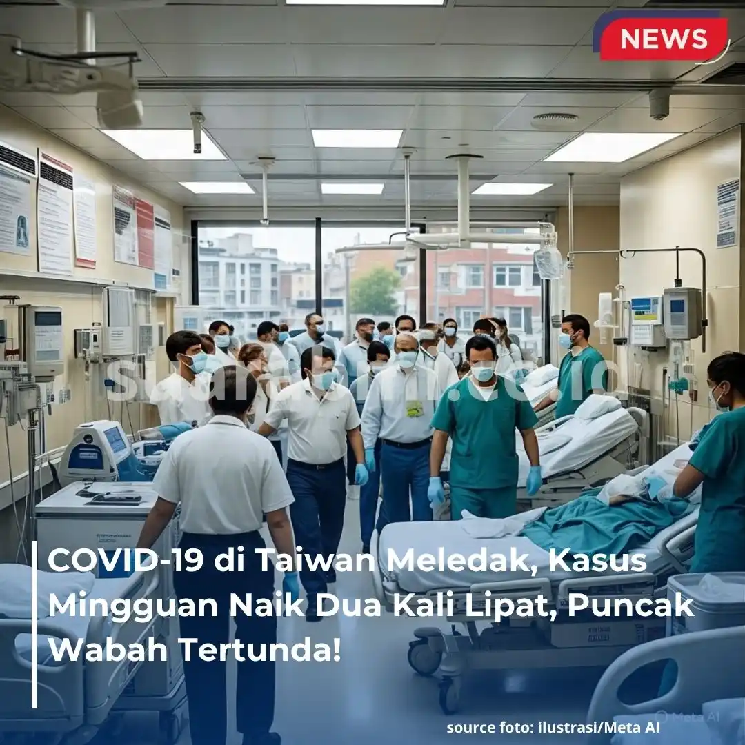 Image from SuaraBMI: Kasus COVID-19 di Taiwan melonjak lebih dari dua kali lipat pekan lalu...