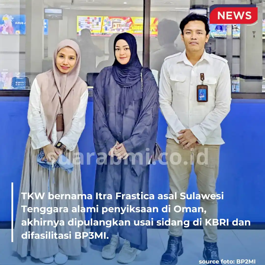 Image from SuaraBMI: Kasus TKW di Oman bernama Itra Frastica  akhirnya dibawa ke pengadilan...