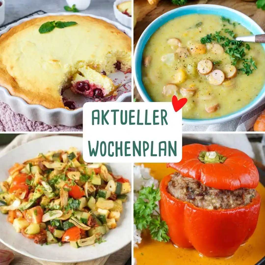 Image from Familienkost.de: Keinen Plan, was du nächste Woche kochen sollst? Den hab ich dir schon...