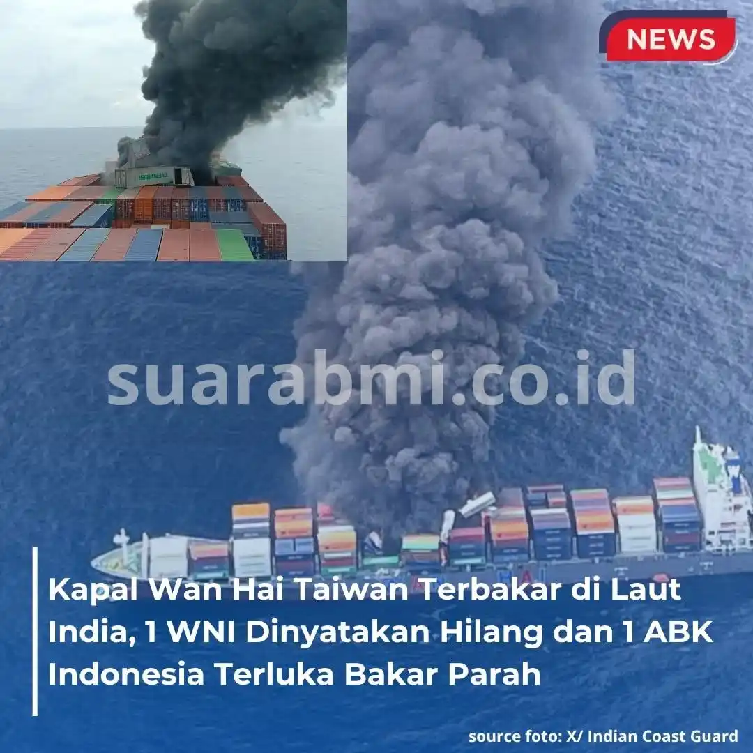 Image from SuaraBMI: Kejadian mengerikan di Laut India! 1 WNI hilang dan 1 terluka bakar pa...
