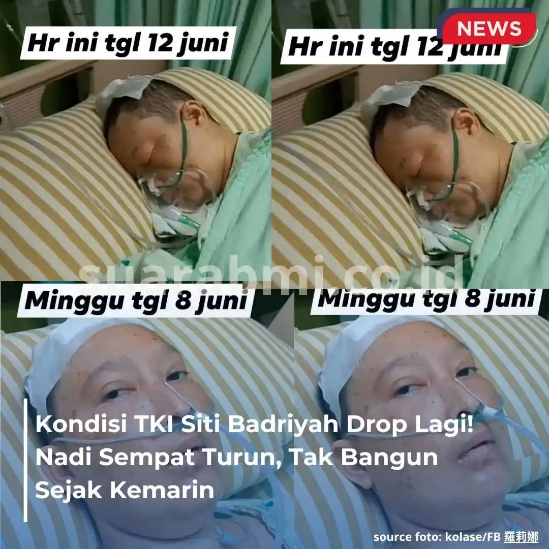 Image from SuaraBMI: Kondisi Siti Badriyah memburuk. Sempat sadar, kini kembali tak bangun....