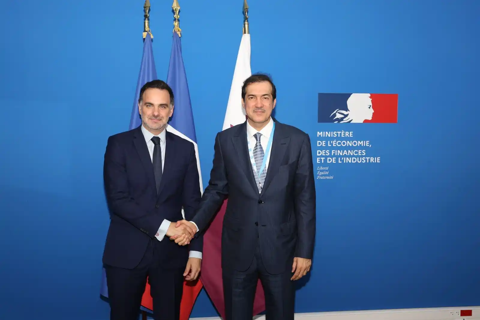 Image from وكالة الأنباء القطرية: قطر تشارك في منتدى "رؤية الخليج" بفرنسا في إطار حرصها على تعزيز الشراك...