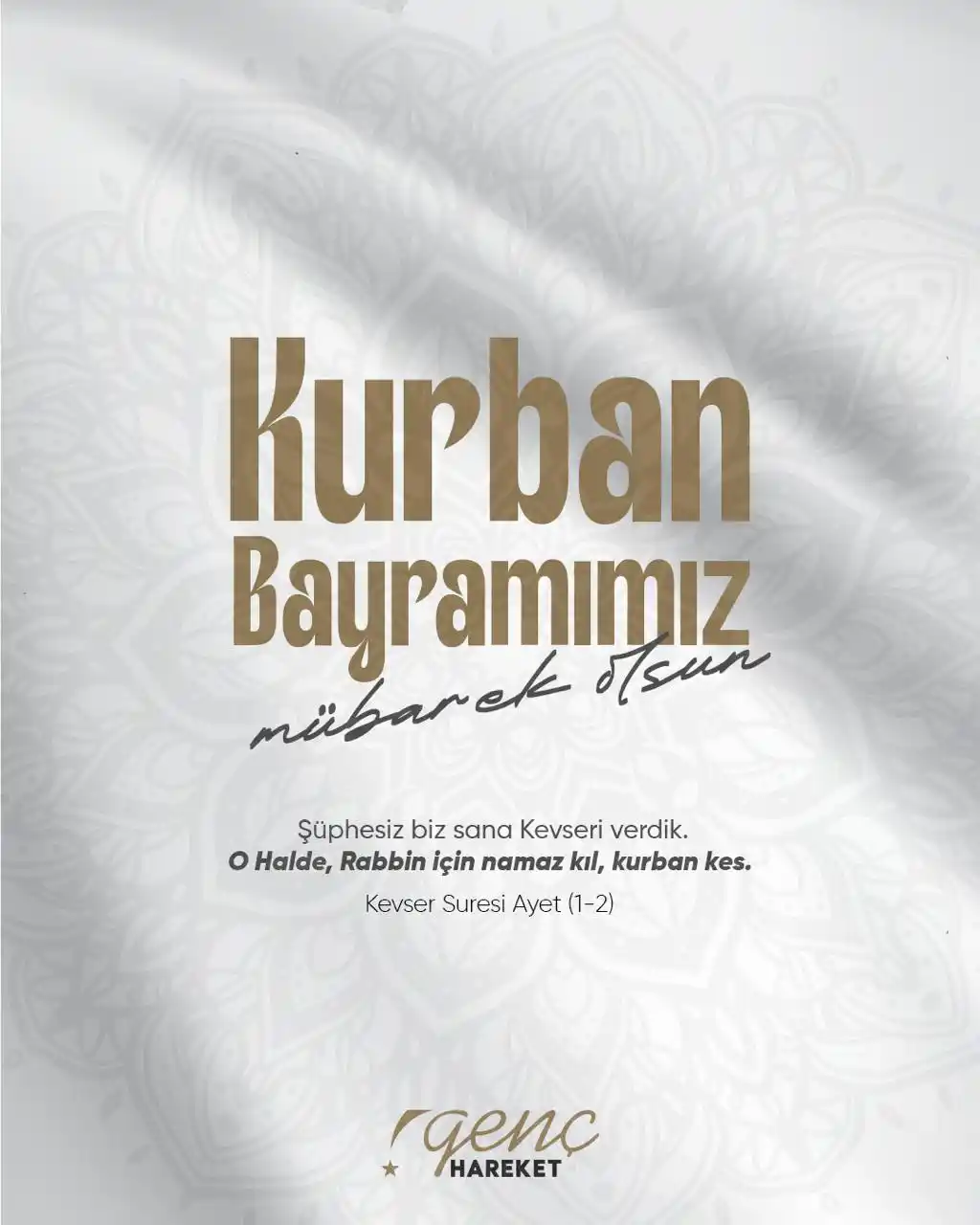 Image from Genç Hareket: Kurban Bayramımız Mübarek Olsun! Instagram : https://www.instagram.co...