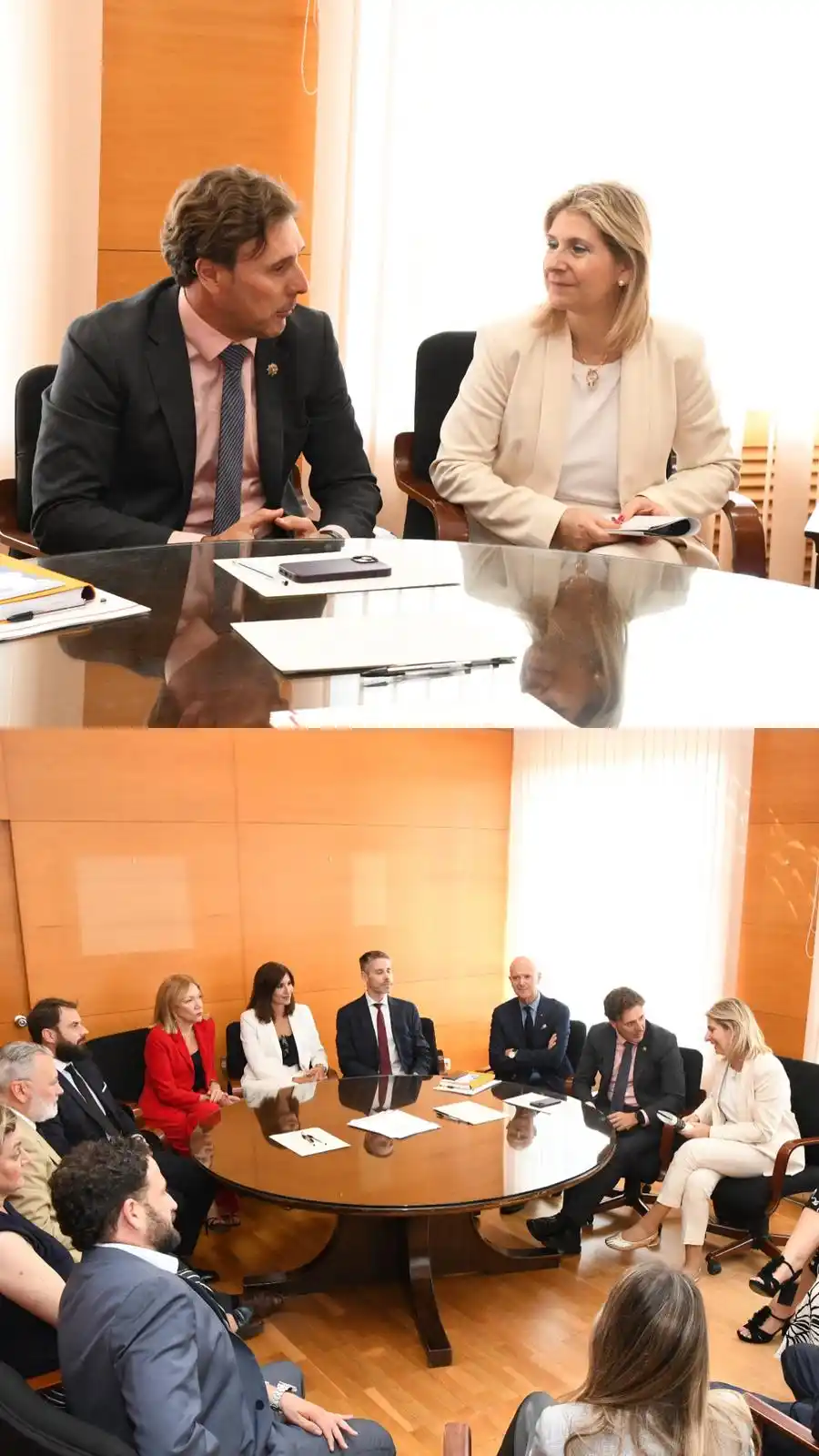 Image from ICAMUR INFORMA: ⏹️ La Junta de Gobierno de ICAMUR ha mantenido una reunión de trabajo ...