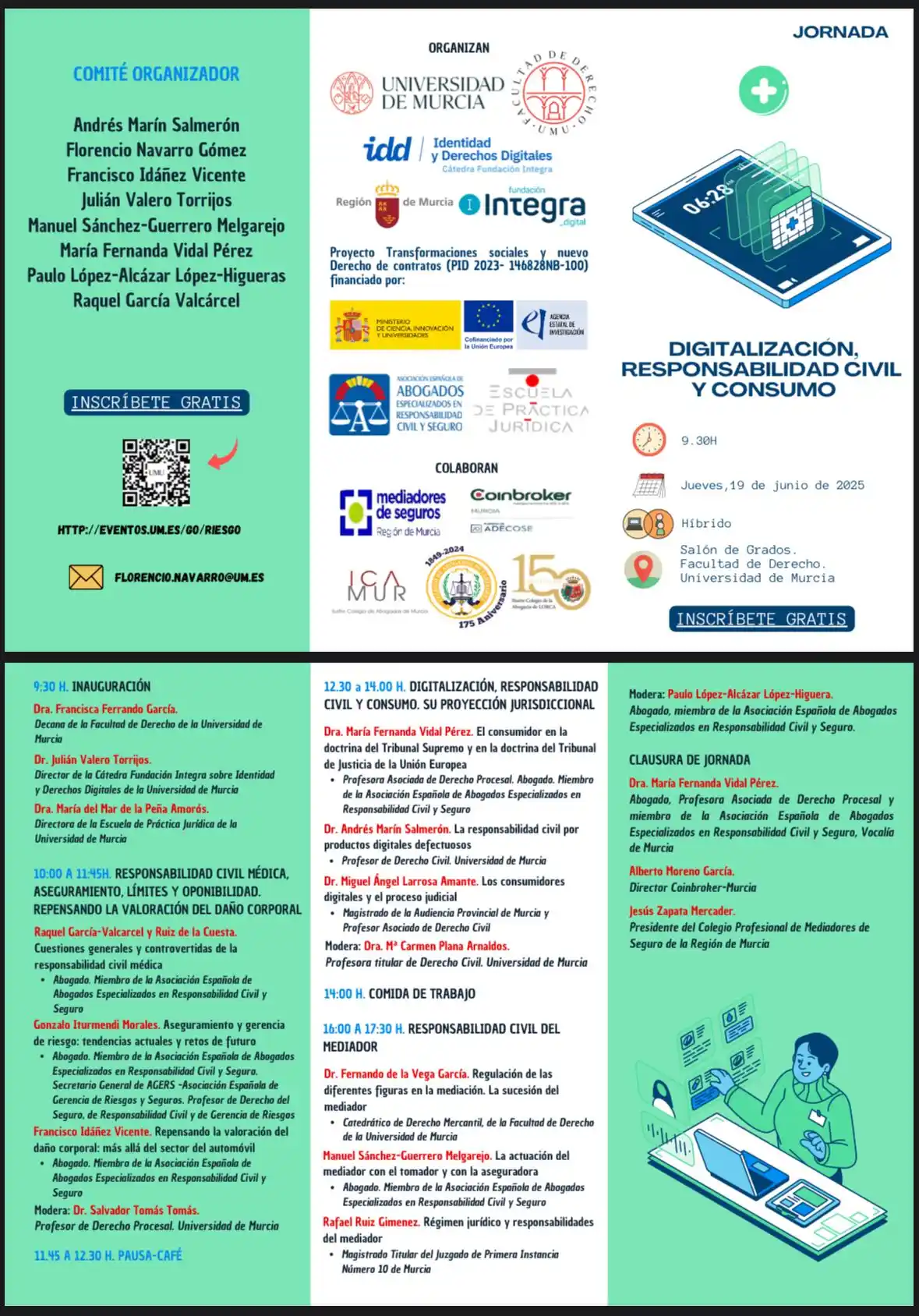 Image from ICAMUR INFORMA: La Universidad de Murcia organiza la jornada sobre *DIGITALIZACIÓN*, *...