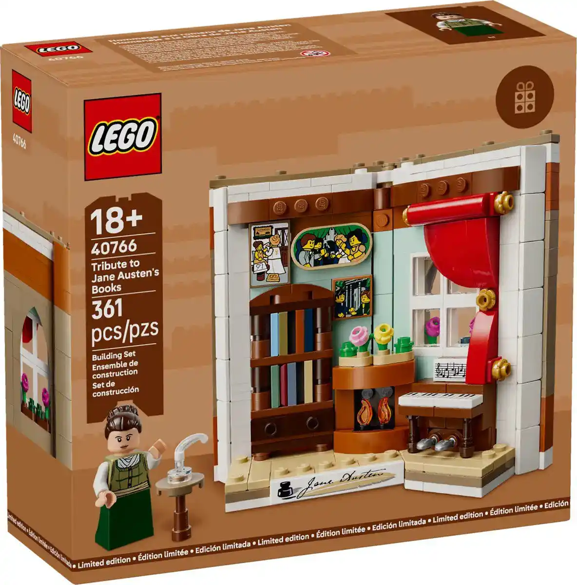 Image from Il Mastro Costruttore®: LEGO® 40766 Omaggio ai Libri di Jane Austen: il nuovo GWP ufficializza...