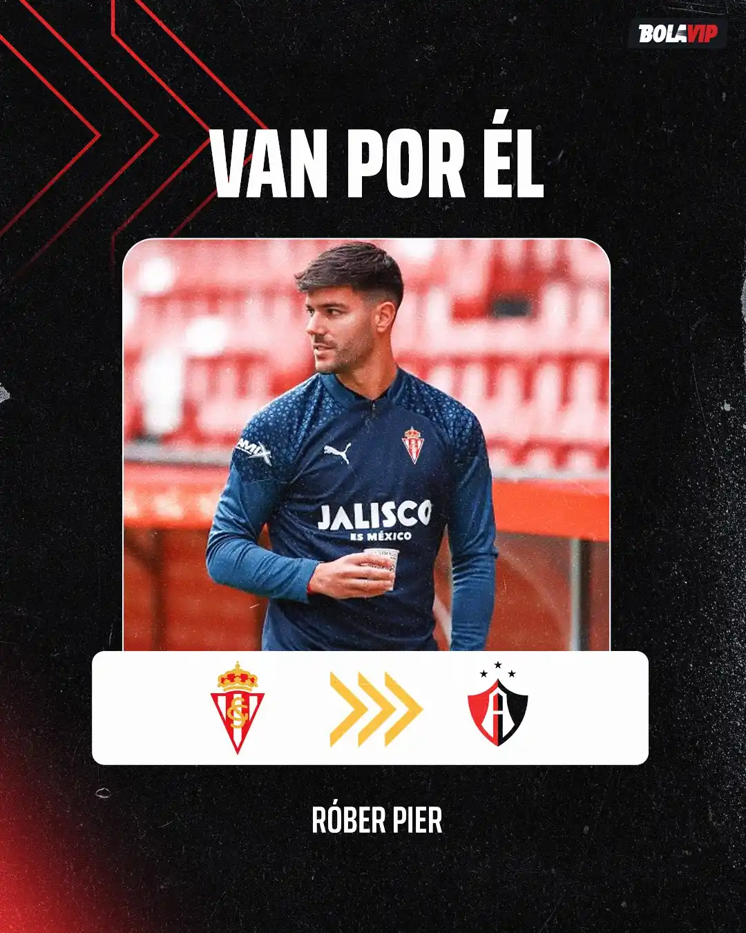 Image from Bolavip | Atlas: ¿LES LATE 🦊? 👍🏻👎🏻 Atlas ya habría encontrado el sustituto de Mar...