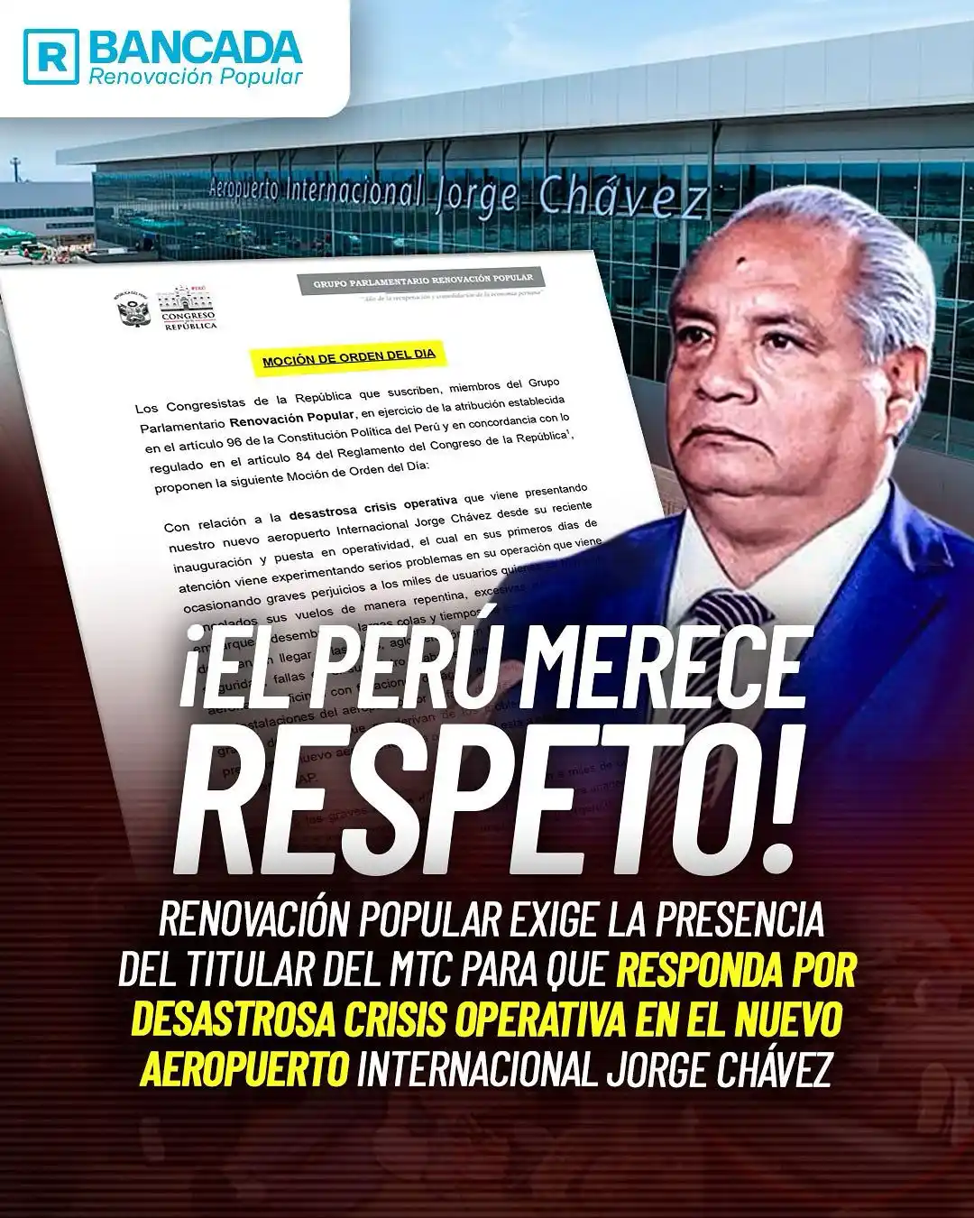 Image from Bancada Renovación Popular ✅📰🔵: 🚨 <a class="text-blue-500 hover:underline cursor-pointer" href="/hash...