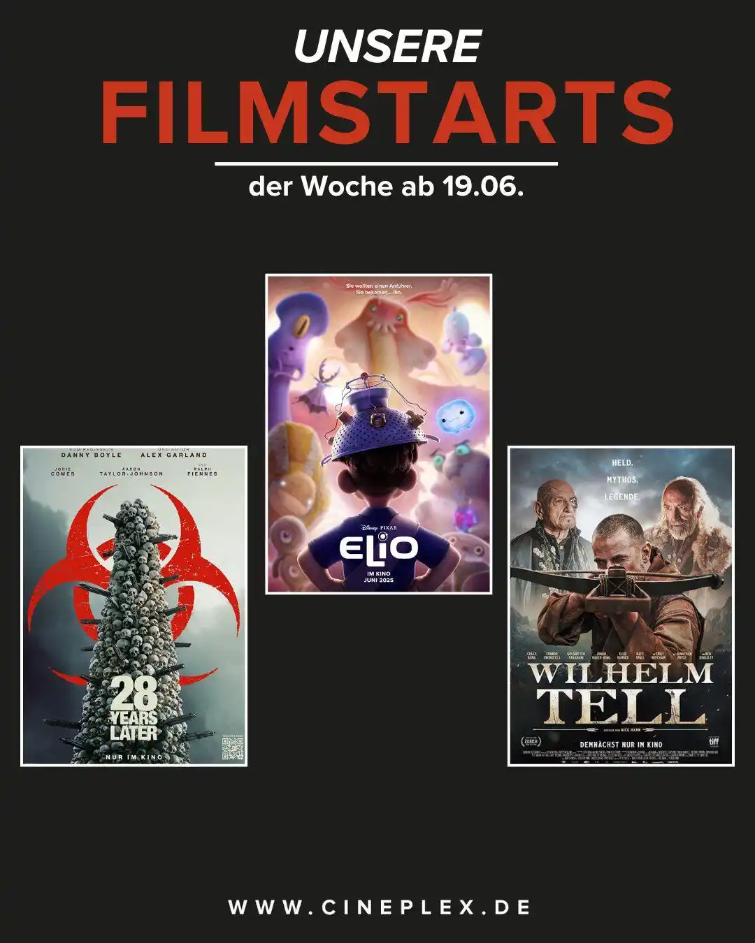 Image from Cineplex Fürth Kinonews 🍿🎬: Mit 28 Years Later kehrt der Zombie-Albtraum zurück – düsterer, brutal...
